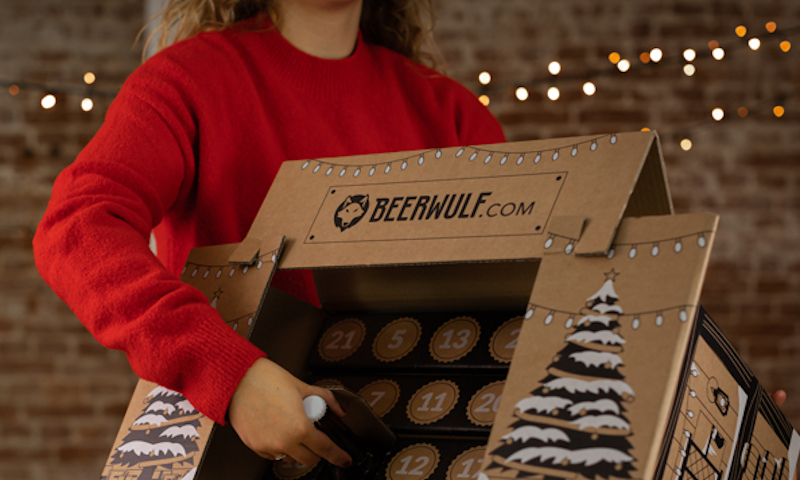 Beerwulf adventskalenber met 24 bieren